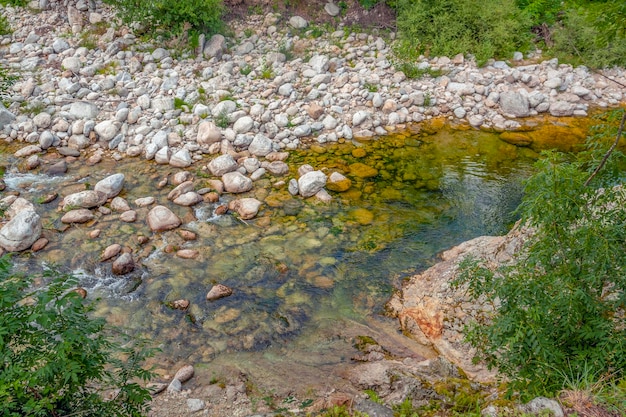 Ardeche river detail