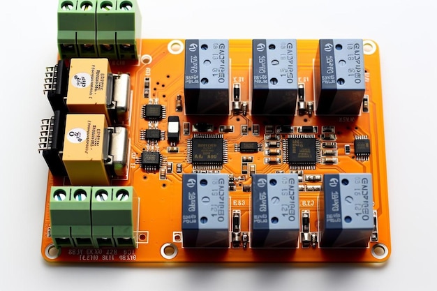 arduino control brede element foto met infografische details