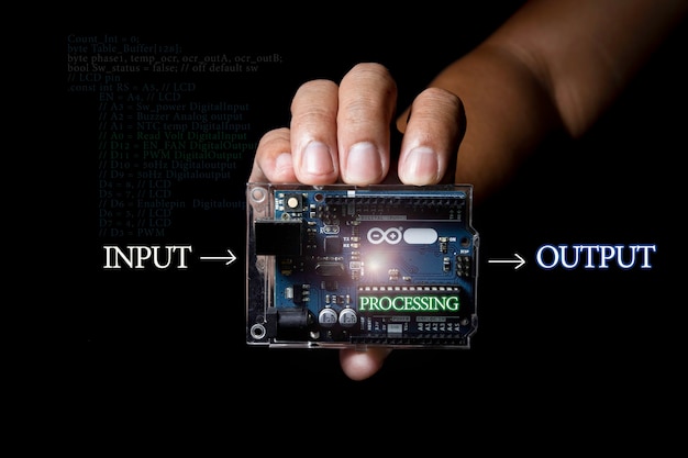 Arduino control broad element