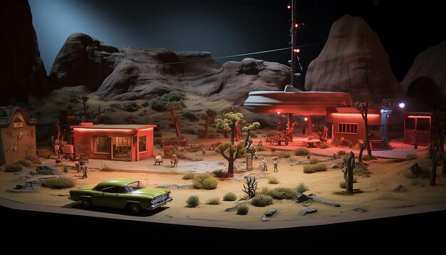 Area 51 diorama