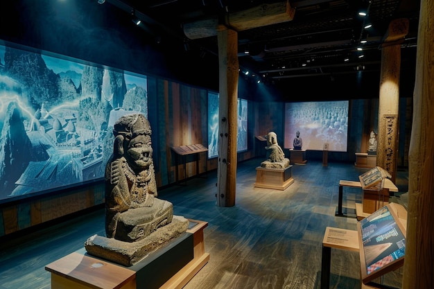 ARenhanced museum exhibits bringing history to lif