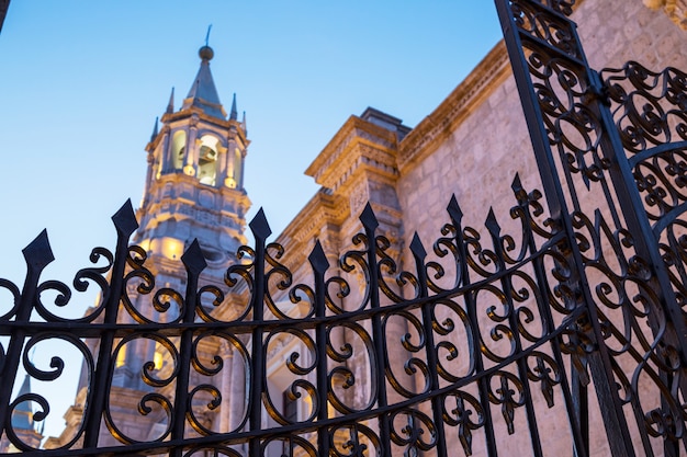 Arequipa city in Peru, South America