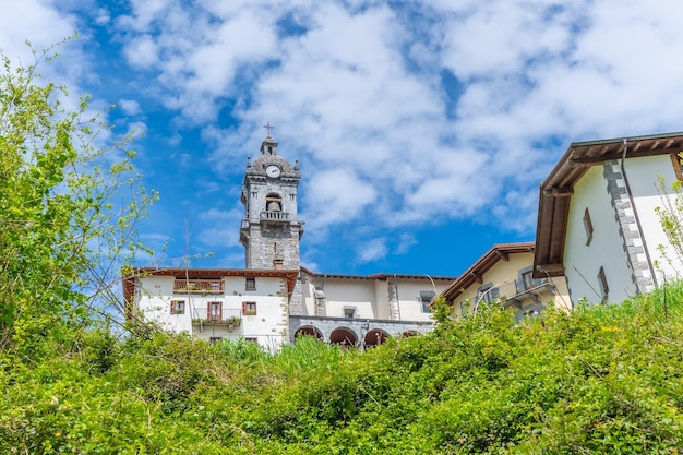 Areso-stad in de Sierra de Aralar naast Leiza in de katholieke parochie La Asuncion in Navarra