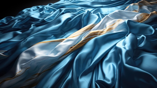 Argentina flag fabric