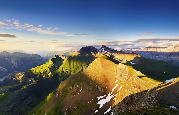 아르헨티나 장엄한 산 풍경 사진