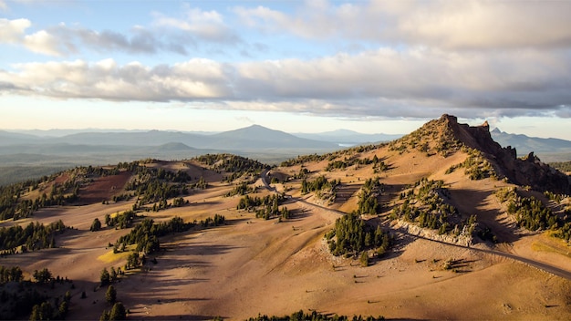 写真 アルゼンチンの雄大な山の風景写真