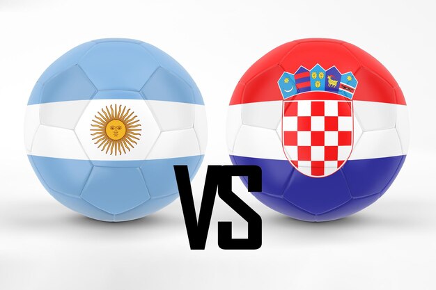 Argentina VS Croatia Football