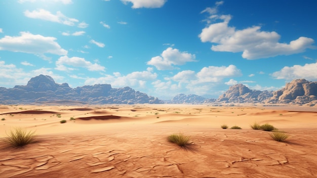 Arid desert background