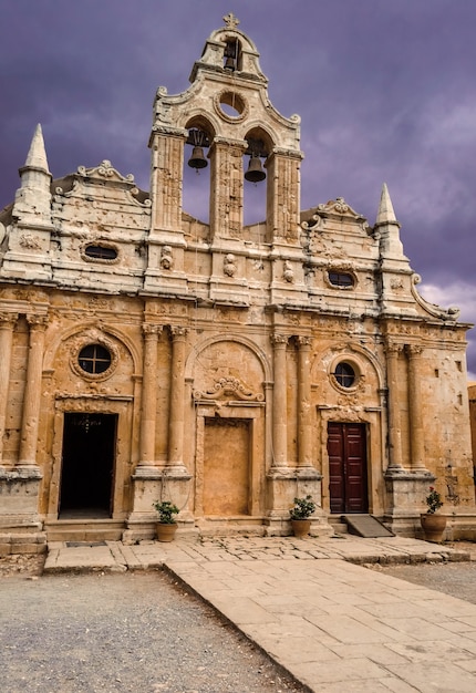 Monastero di arkadi, creta, grecia