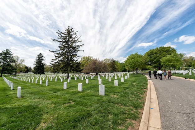 Arlington cemetery graveyard