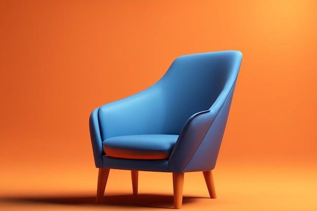 Armchair in a room