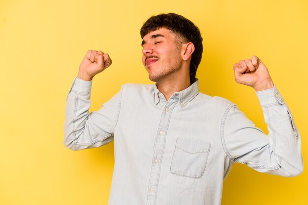 Armen strekken ontspannen positie