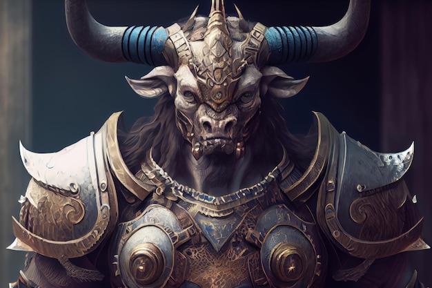 The armored minotaur Generative AI