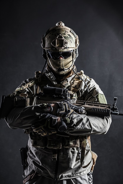 army soldier of special operations forces