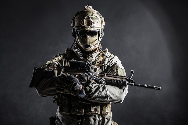 Army soldier of Special Operations Forces