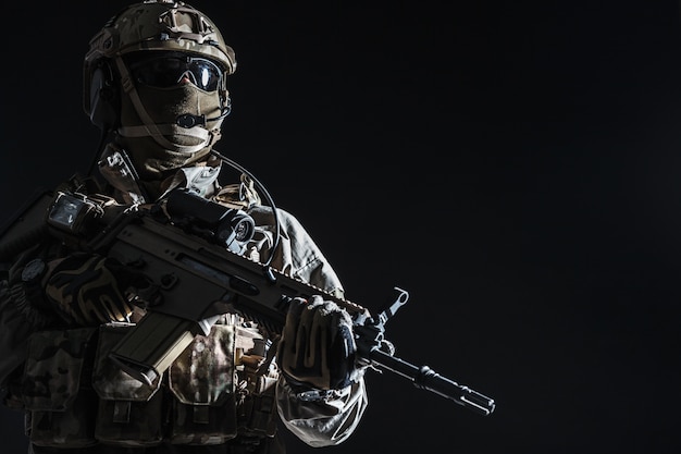 Army soldier of Special Operations Forces