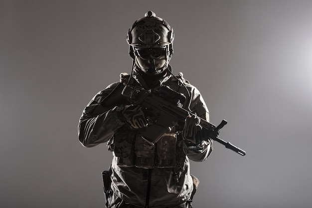 Army soldier of Special Operations Forces