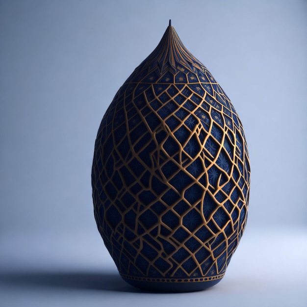 Aroma diffuser inspired by the colorful geometric patterns of Islamic art and architecture with a