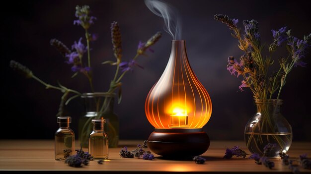 Aromatherapie Essentiële Oliën en Diffuser