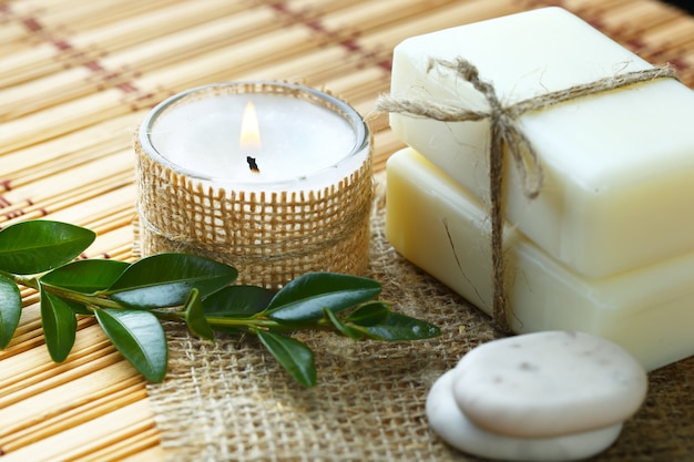 Aromatherapy accessories in spa