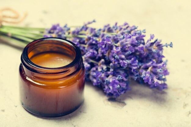 Aromatherapy oil and lavender