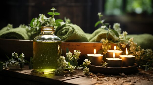 Photo aromatherapy spa