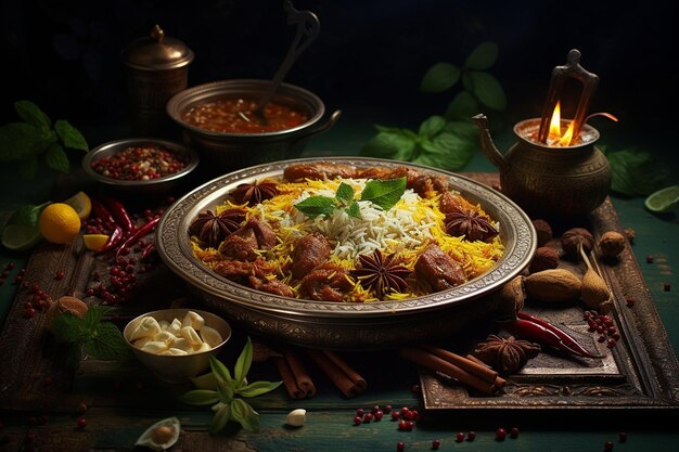 Aromatic Beef Biryani