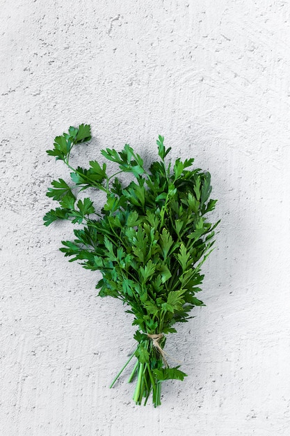 Aromatic herbs. Flat lay