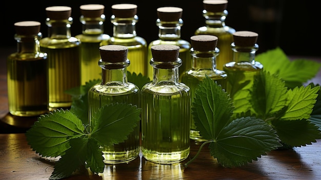 aromatic herbs HD 8K wallpaper Stock Photographic Image