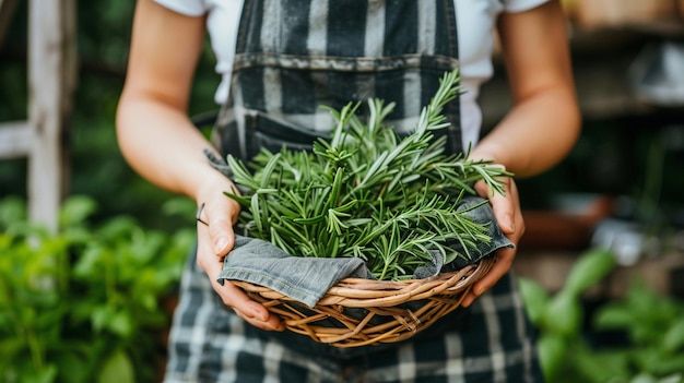 Aromatic Rosemary Harvest