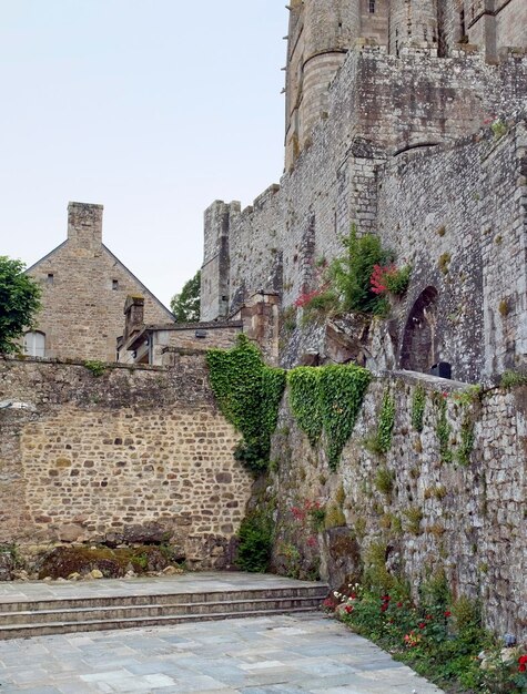 around Mont Saint Michel Abbey