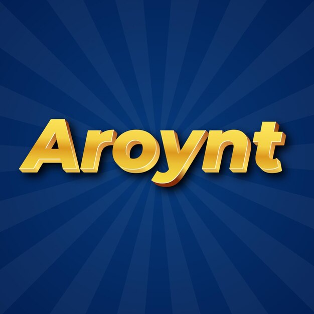 Aroynt 텍스트 효과 골드 JPG 매력적인 배경 카드 사진 색종이 조각