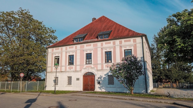 Arquitectura de un pueblo tipico de Bavaria Baja en Bad Fussing Bayern