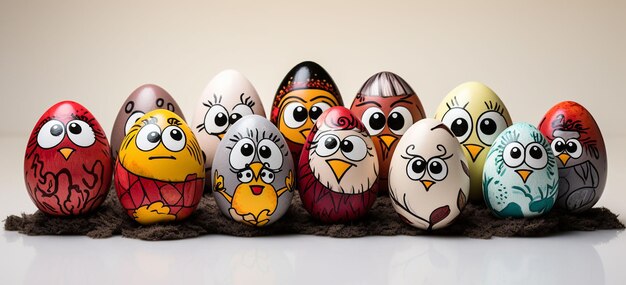 Организуйте дружеское соревнование за самые творчески украшенные пасхальные яйца