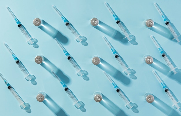 Arrangement of coronavirus vaccine in lab