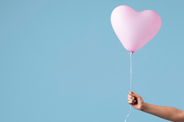 Foto disposizione di diversi palloncini festivi