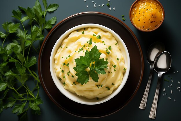 Foto organizzazione di un'alimentazione sana per bambini a base di mash di mele