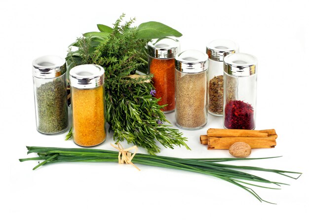 Arrangement of spices