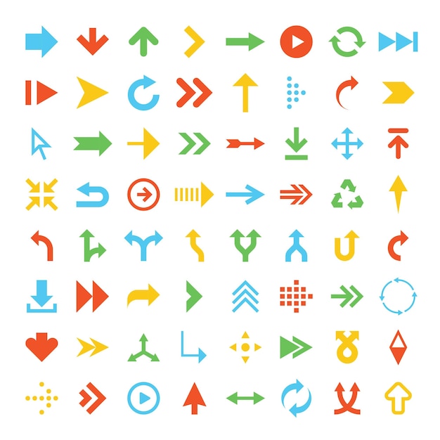 Arrow icons