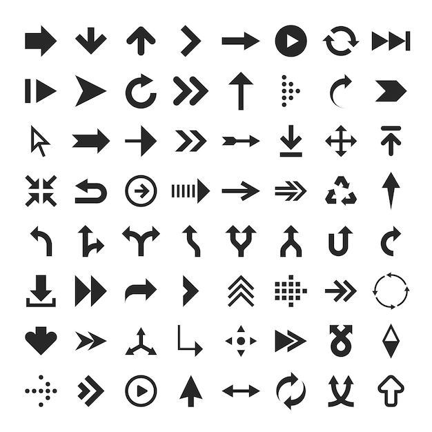 Photo arrow icons