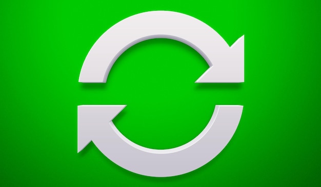 Arrow , update 3d icon