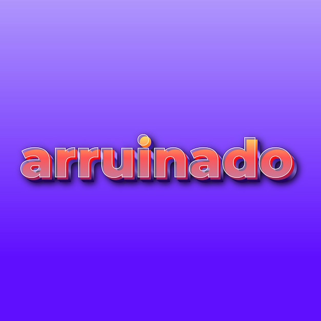 Arruinadotext effect jpg gradient purple background card photo