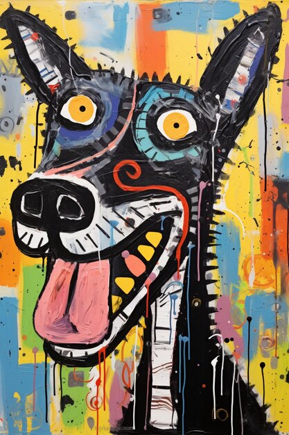 Art brut dog