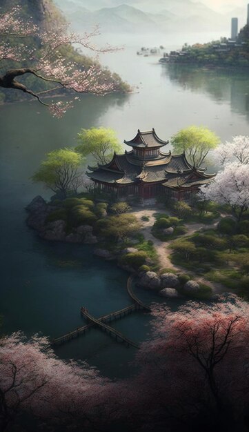 中国の風景の芸術