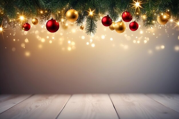 Art Christmas holidays lights background