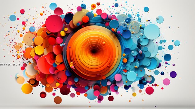 The Art of Colorful Abstract Background Design