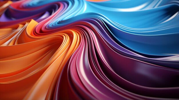 The art of colorful abstract background design