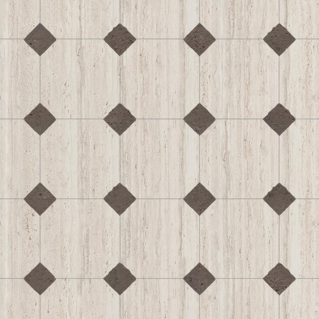 Art deco geometric marble tiles texture seamless