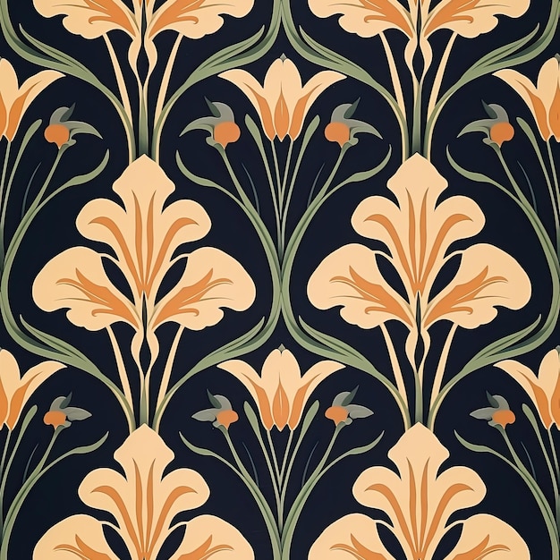 art deco wallpaper designs