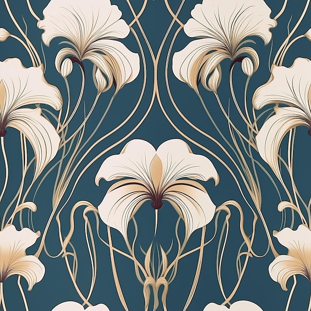 art deco wallpaper designs